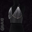Fashion Belt Female Street Style Corset Chain Tassels Belt