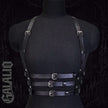 Women Fashion Waist Belt Leather Strap Chest Strap Suspenders Harness