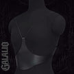 PU Leather Under Bust Corset Wide Harness