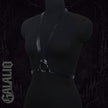 Women Stylish Faux Leather Choker Harness Belt
