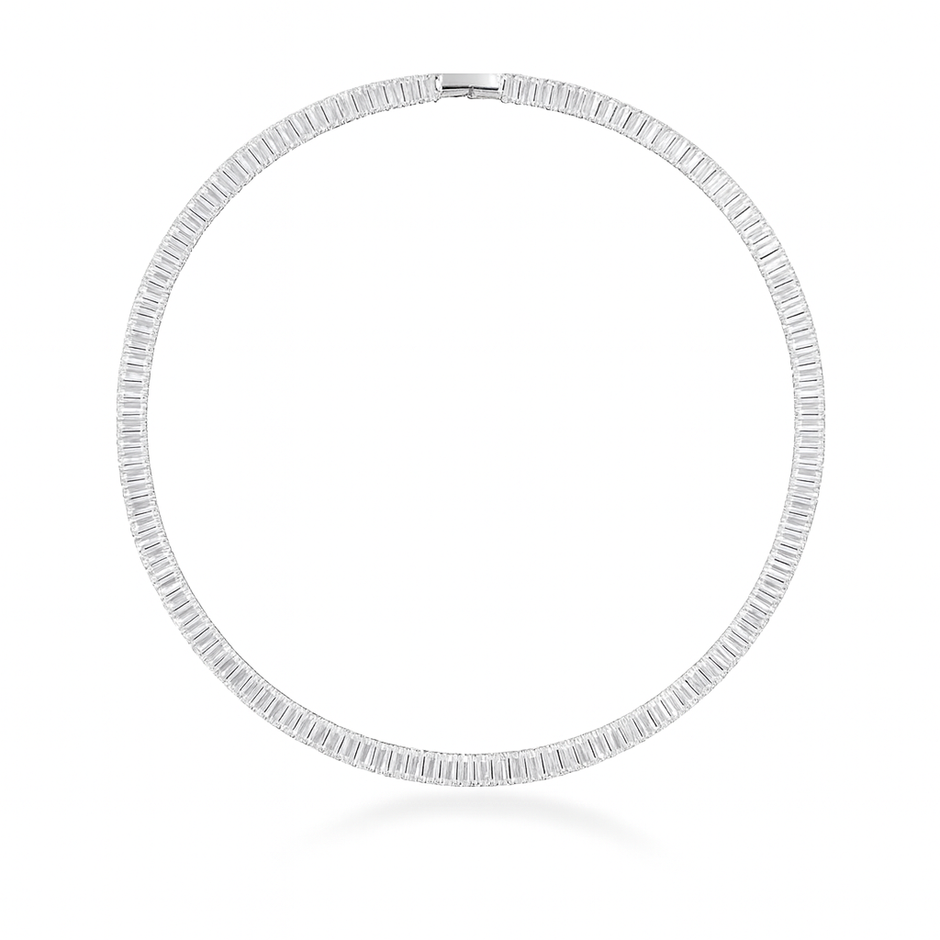 Unisex Zircon Fashionable Necklace