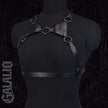 PU Leather Cage Bra Harness Chest Bra Harness