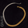 Double Color 316L Stainless Steel Chain Necklace