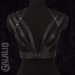 Women Fashion Belt Punk Waist To Shoulder Leather Body Harness