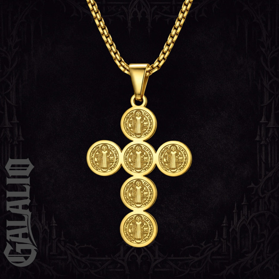 Christian Cross Pendant Chain Necklace