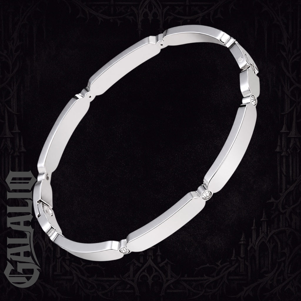 Women Gold Versatile, Square Shaped, Stainless Steel Bracelet