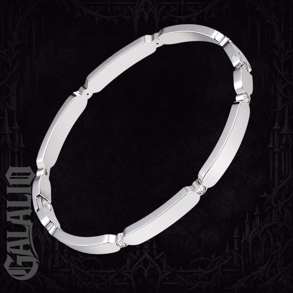 Women Gold Versatile, Square Shaped, Stainless Steel Bracelet