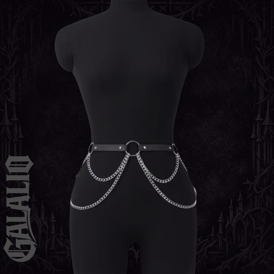 Women Fashion Body Chain Waist Harness