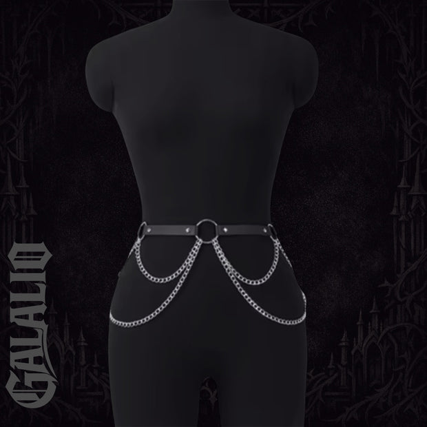 Women Fashion Body Chain Waist Harness
