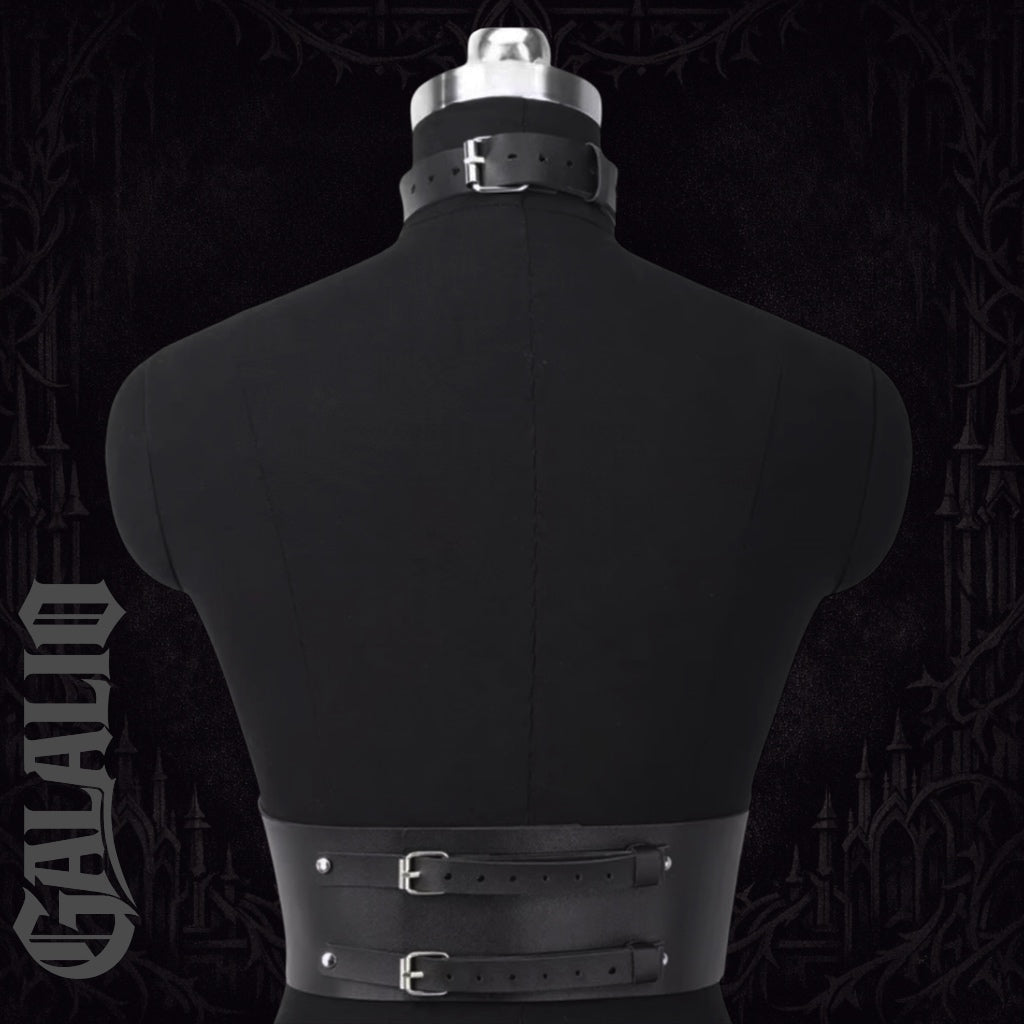 Women Fashion Belt Wide Corset Leather Corselet Harness