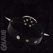 Women Black Collar Goth Pendant Choker Necklace