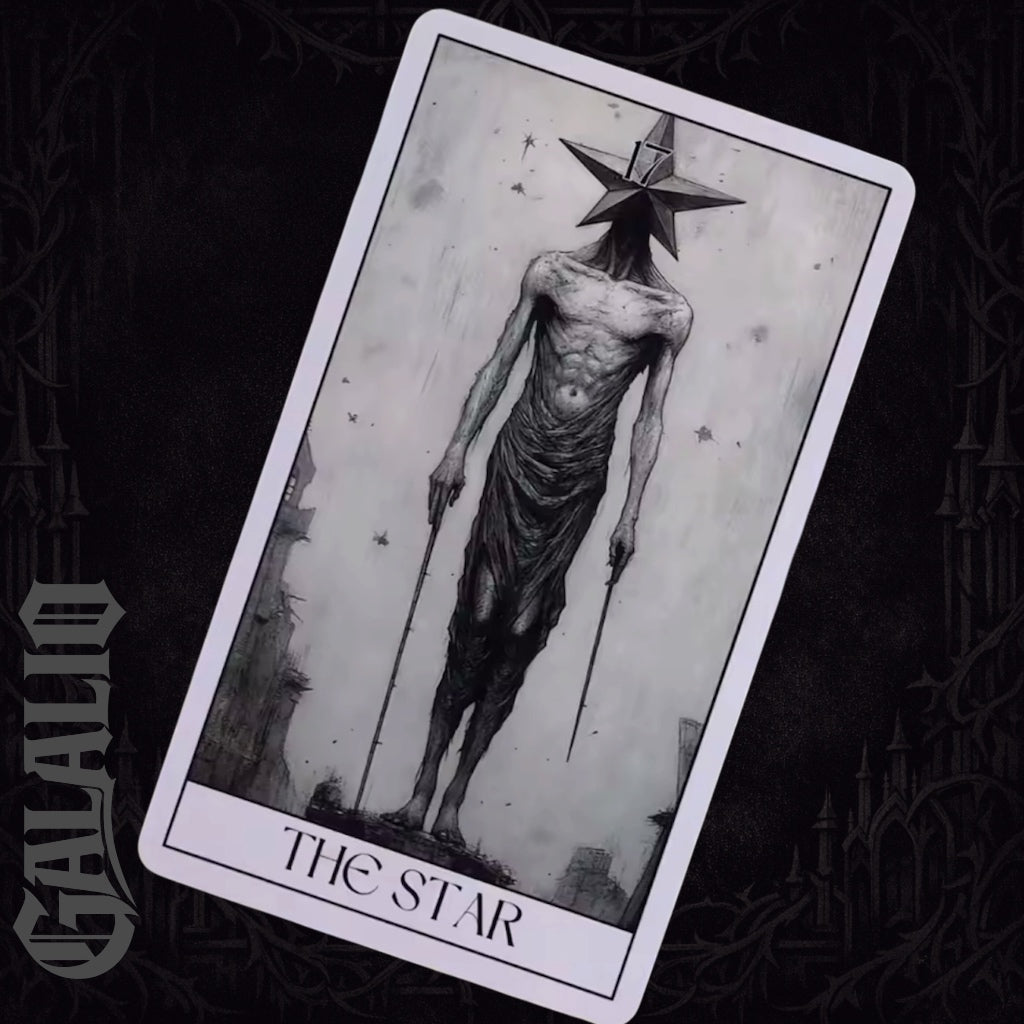 Gothic Tarot Deck Horror Style Cards