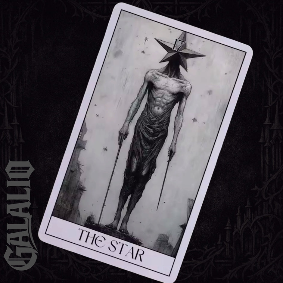 Gothic Tarot Deck Horror Style Cards