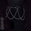 Women Fashion Black Belt Harness