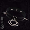 Women Black Collar Goth Pendant Choker Necklace