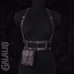 Women Punk Style Fashion PU Leather Waist Belt Harness