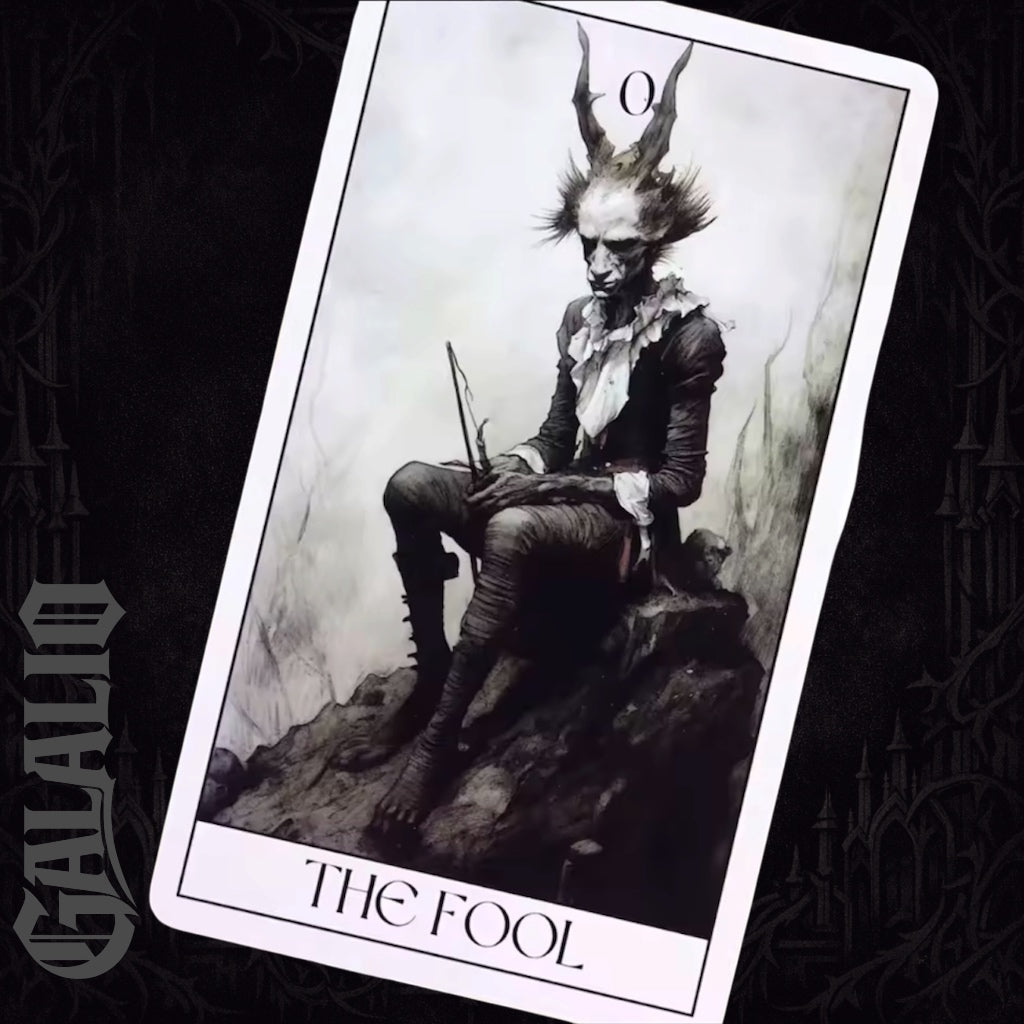 Gothic Tarot Deck Horror Style Cards