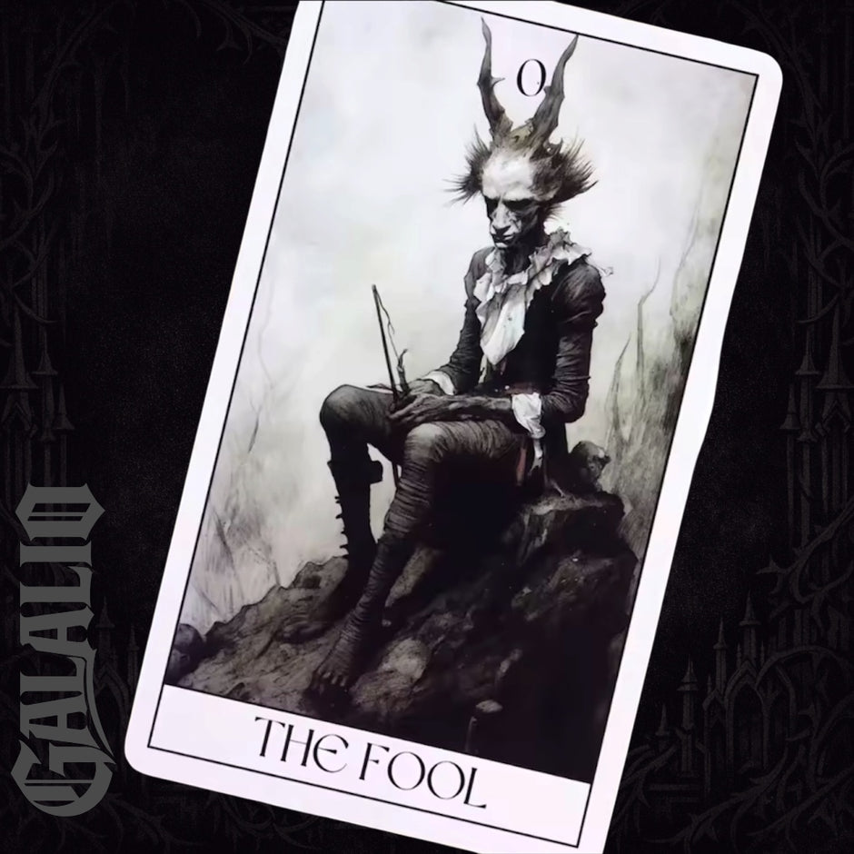 Gothic Tarot Deck Horror Style Cards