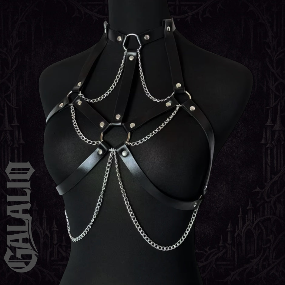 Women Fashion Street Style Adjustable Chest Harness
