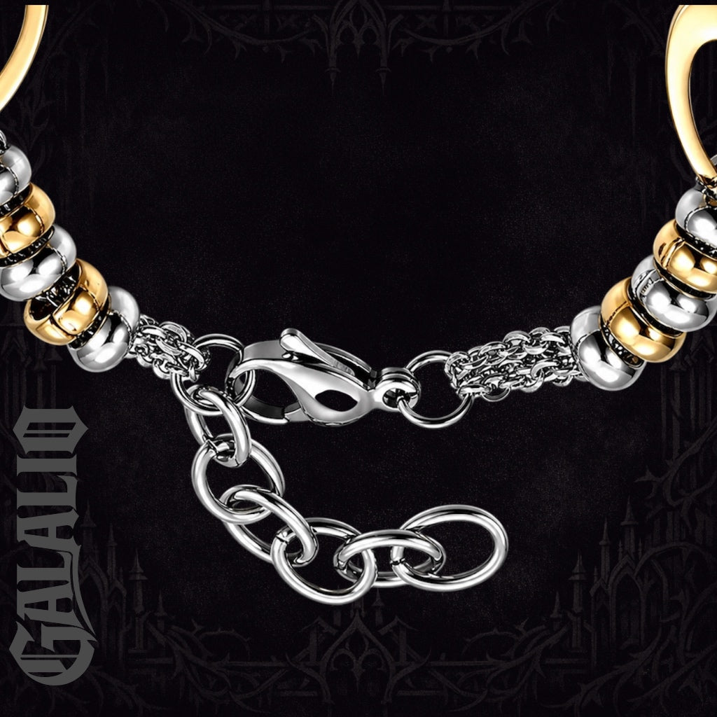 Women Stainless Steel Love Pendant Bracelet