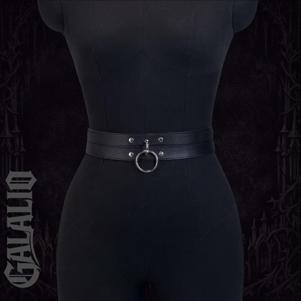 PU Leather Punk Belt Gothic Adjustable Harness