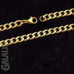Men Gold Stainless Steel Hip Hop Chain Necklace