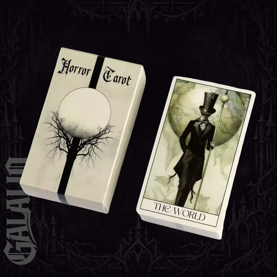 Gothic Tarot Deck Horror Style Cards