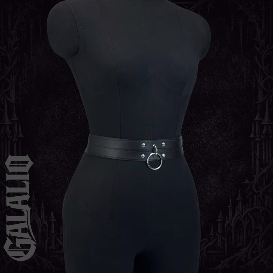 PU Leather Punk Belt Gothic Adjustable Harness