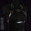 Women Punk Gothic Style Black Personalized Fashion Harness