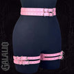 Fashion PU Leather Belt Goth Style Adjustable Leg Strap Harness