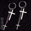 1Pair Unisex Stainless Steel Earrings Fashion Punk Earring