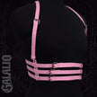 Women's Body Harness Strap Leather Restraint Chest Belt