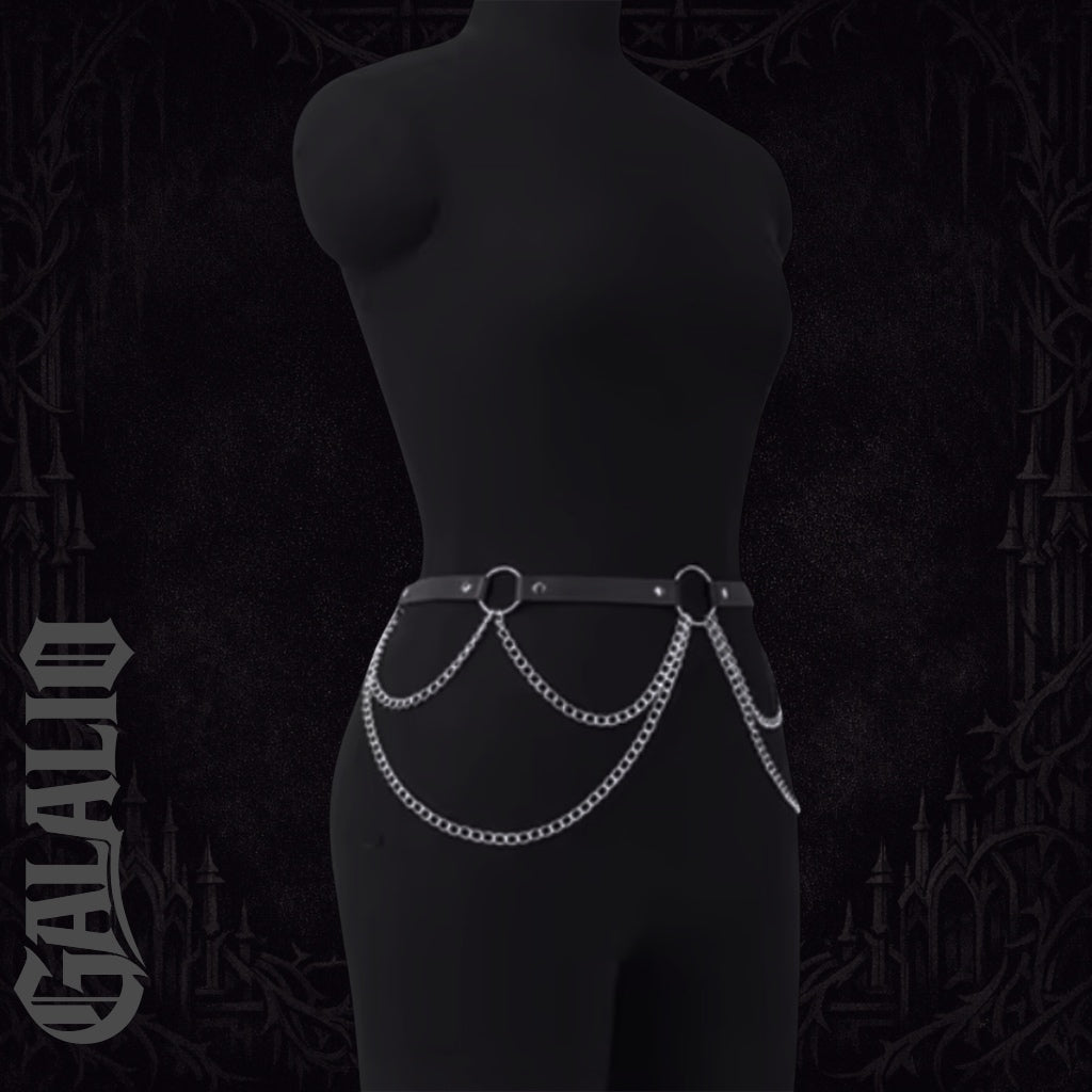 Women Fashion Body Chain Waist Harness