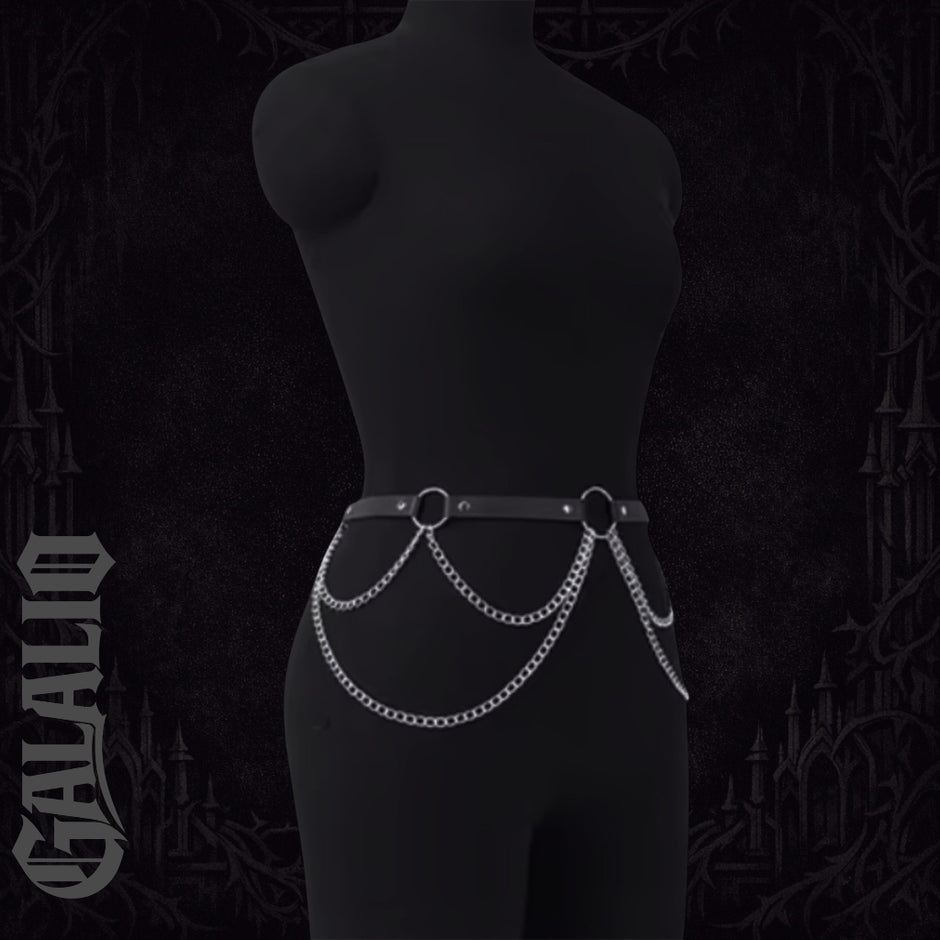 Women Fashion Body Chain Waist Harness