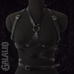 Women Punk Gothic Style Criss Cross Chest Harness