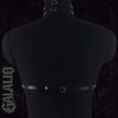 Gothic Style Black PU Harness Dark E-girls Wearable Cutout Harness