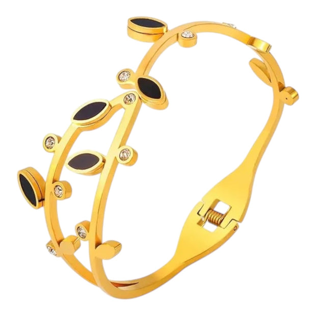 Women Stainless Steel Branch Design Bracelet