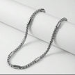 Men Stainless Steel Charm Silver Chain Necklace