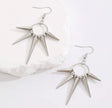 1Pair Women Punk Rock Spiked CCB Dangle Earrings