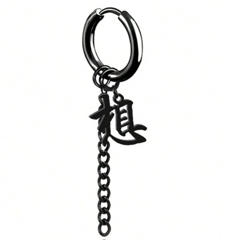 1Pc Fashionable Minimalist Stainless Steel Earring