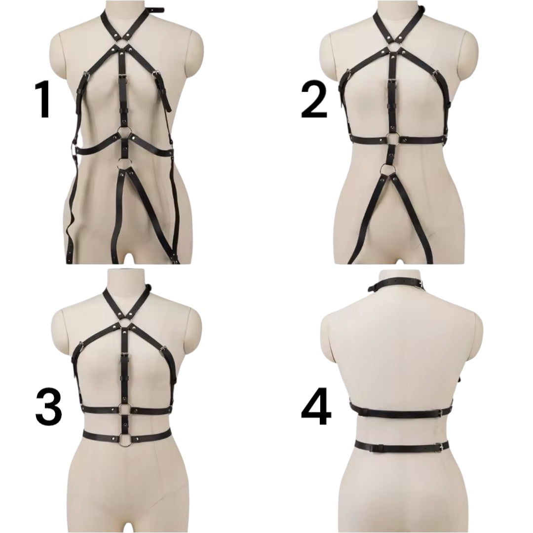 Women Trend Punk Belt Bondage Belt Female Street Style Suspenders