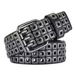 Unisex Gothic Fashion Square Beads Belt