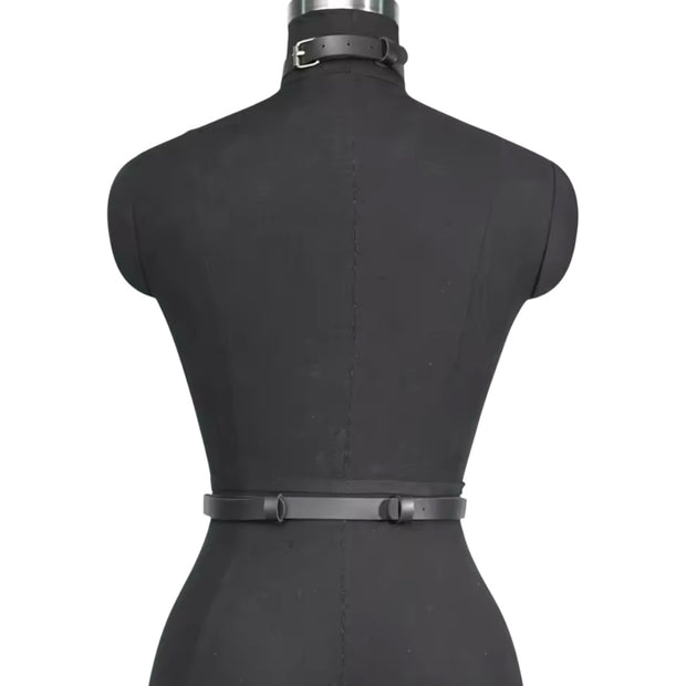 Women Punk Leather Belt Gothic Street Style Fashionable Suspender