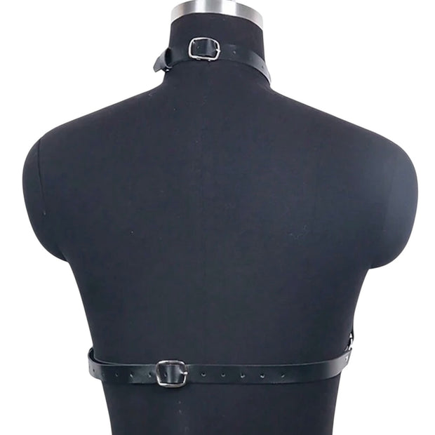 Gothic Style Handmade PU Leather Corset Belt