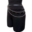 Women's Adjustable Leather Belt Body Chain Sexy Fashion Waist Harness