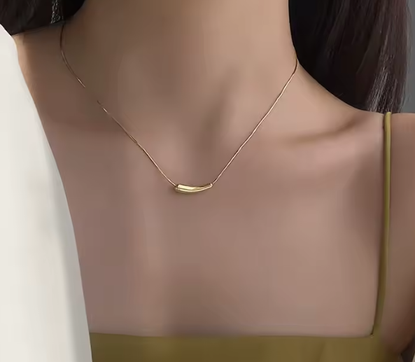 Stainless Steel Irregular Necklace For Women