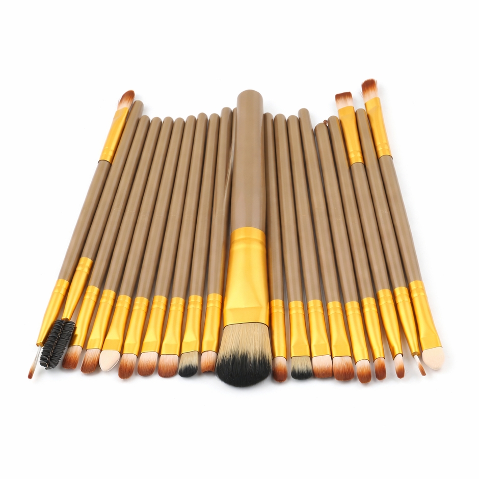 20 Pcs Professional Makeup Brushes