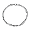 Men Simple Style Stainless Steel Link Chain Bracelet