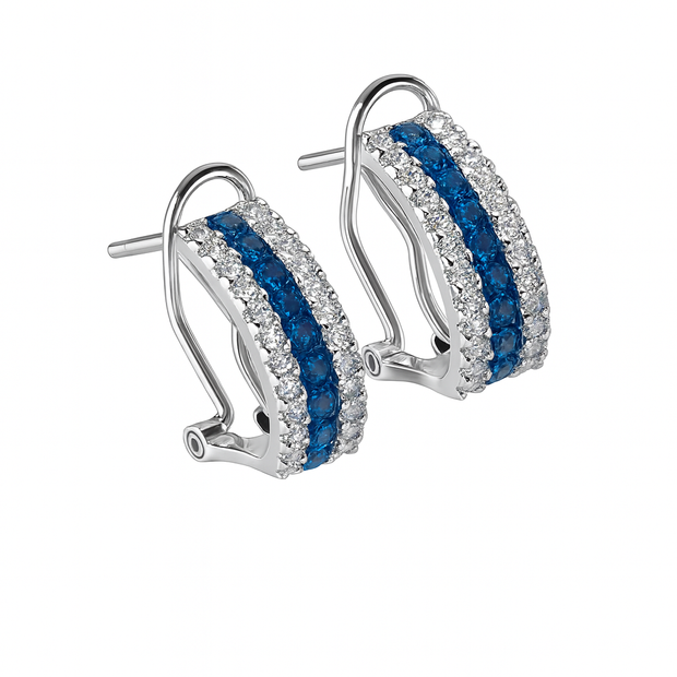 Women AAA Cubic Zirconia Stud Earring