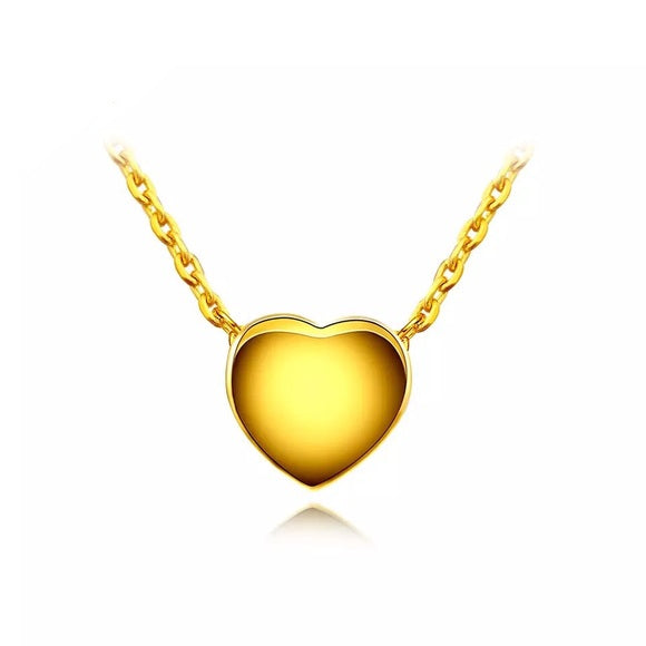 Stainless Steel Heart Shape Necklace